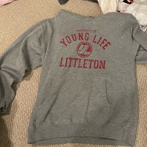 Grey Littleton Colorado Young Life Hoodie